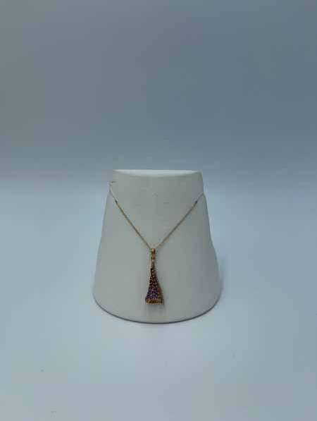 Valina Amethyst & Purple Topaz Necklace