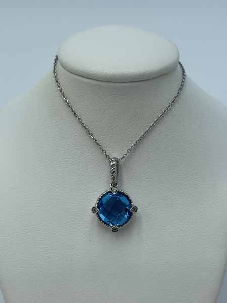 Splendid Shades of Blue Gemstones Necklace – Deara Fashion Accessories