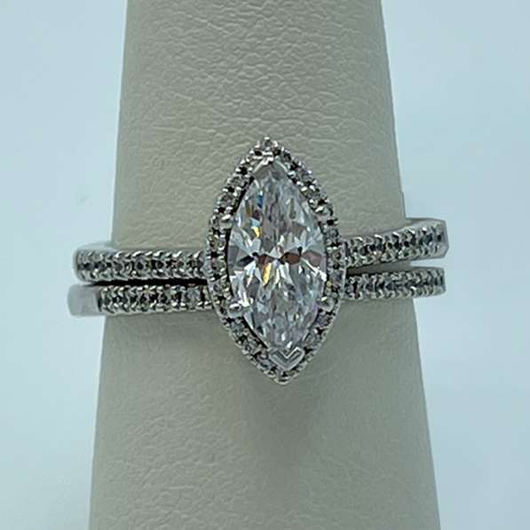 Valina Marquise Cut Diamond Engagement Ring