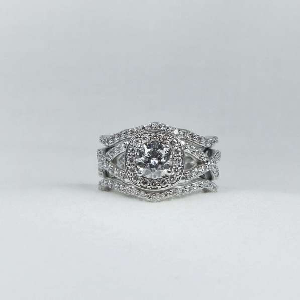 Allure Diamond Infinity Style Engagement Rings